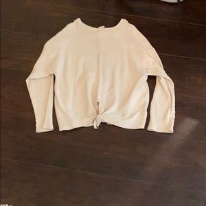 A cute white long sleeve